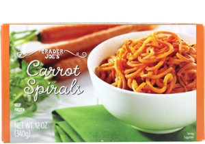 trader joes carrot spirals
