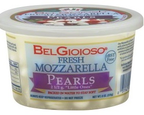 Bel Gioiso fresh mozzarella pearls