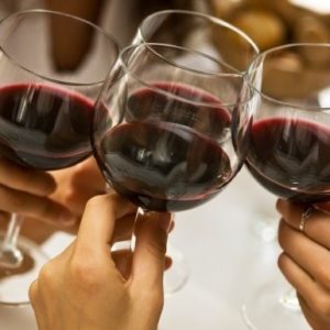toasting wine