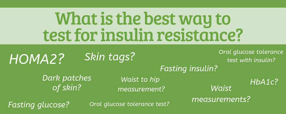 how to test for insulin resistance