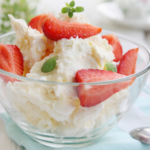 cottage cheese and strawberries 