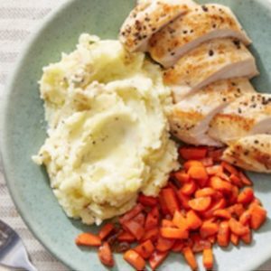 Blue Apron Potatoes, Carrots and chicken