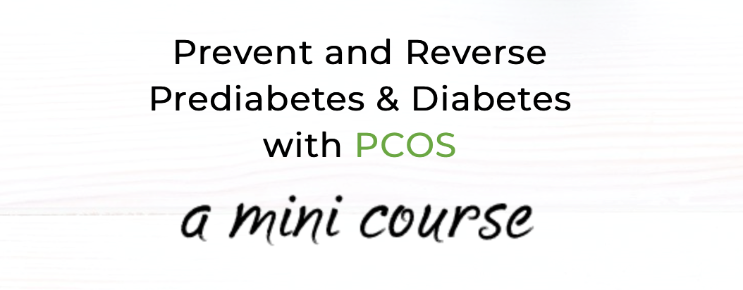 PCOS Nutrition & Lifestyle Blueprint Course 